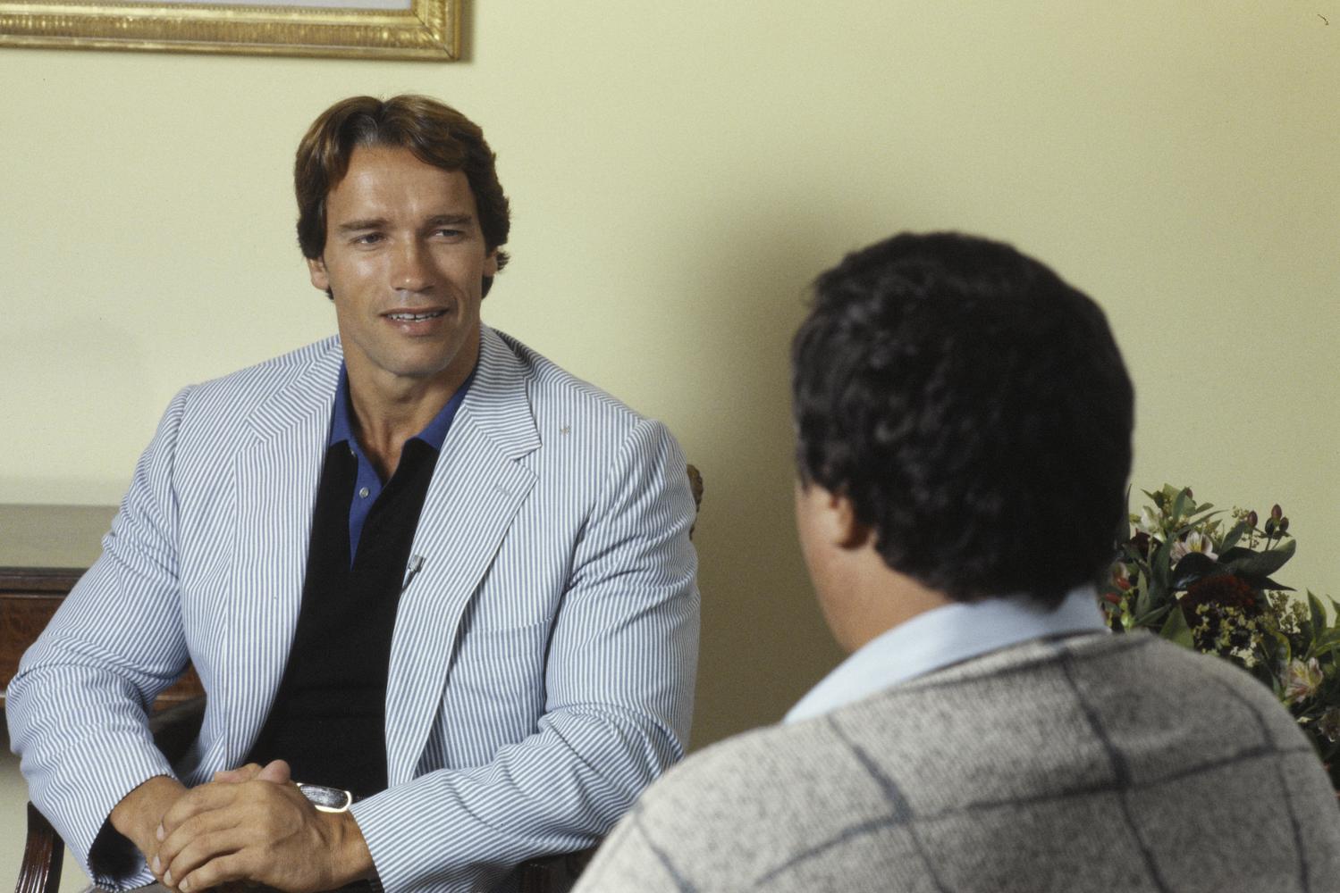 Kippa - overige foto's Reeks 2 - Arnold Schwarzenegger; Han Peekel